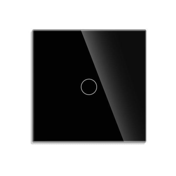 Vetria smart dimmer zwart — Vetria glazen schakelmateriaal